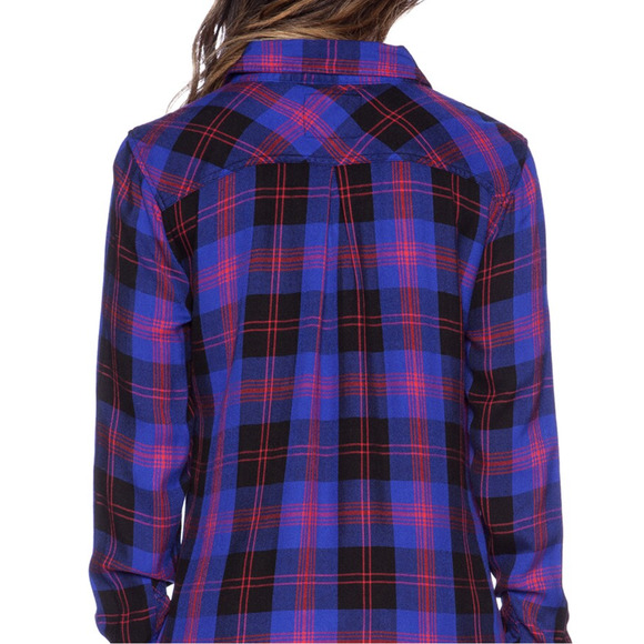 Rails Hunter Button Down Plaid Electric Blue Small - Picture 13 of 14
